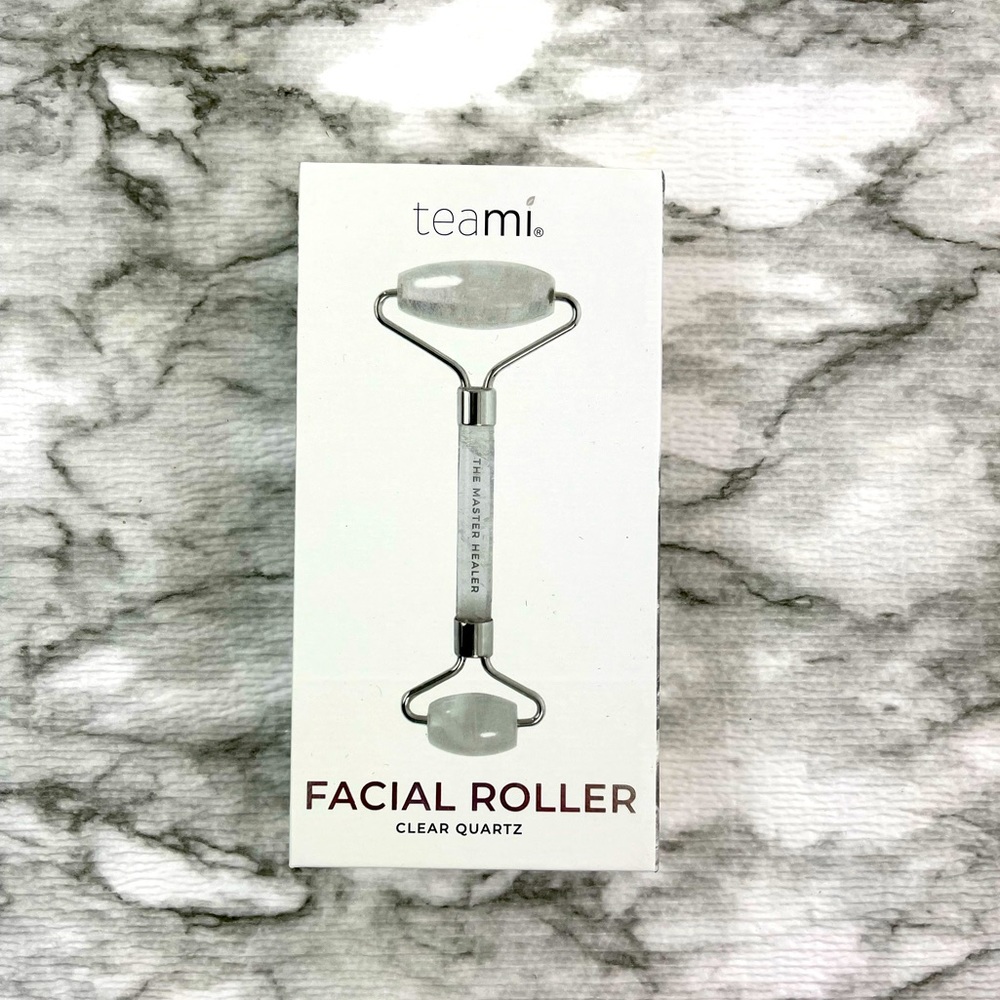 NWT Teami Clear Quartz Facial Roller